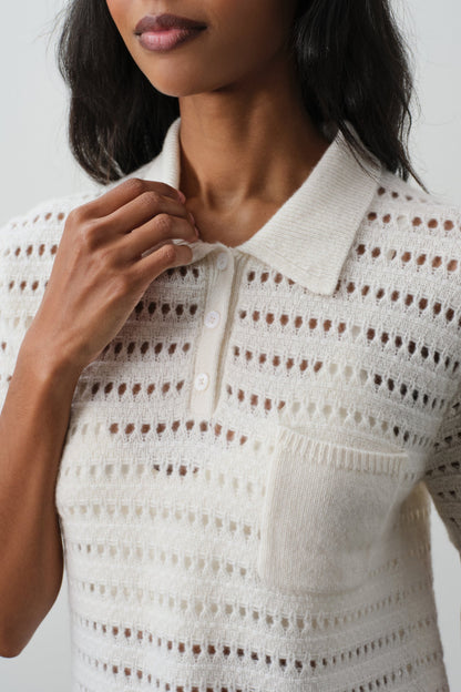 YULIA CROCHET POLO