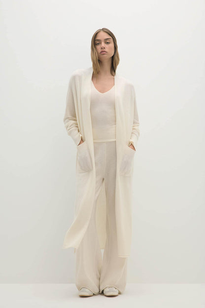 CARMELA LONGLINE CASHMERE CARDIGAN