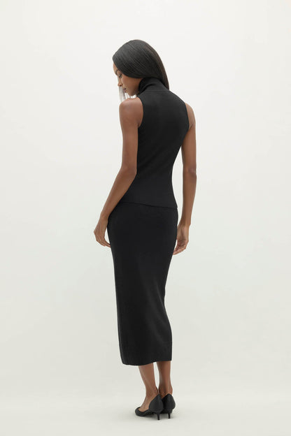 JOANNA SLEEVELESS TURTLENECK