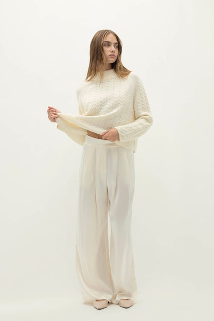 ROSALIE SILK TROUSER